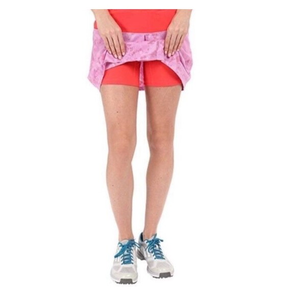 Adidas Golf Tour Mixed Print Pull On Skort SZ S NWOT - Picture 4 of 10